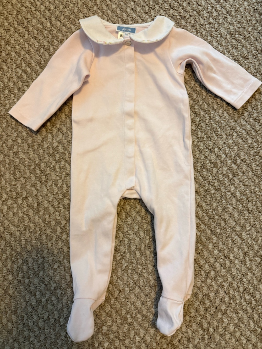 Jacadi Embroidered Footie